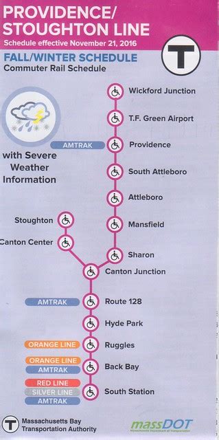MBTA PROVIDENCESTOUGHTON (1800 South Station) ride fare is between 2. . Providence stoughton line